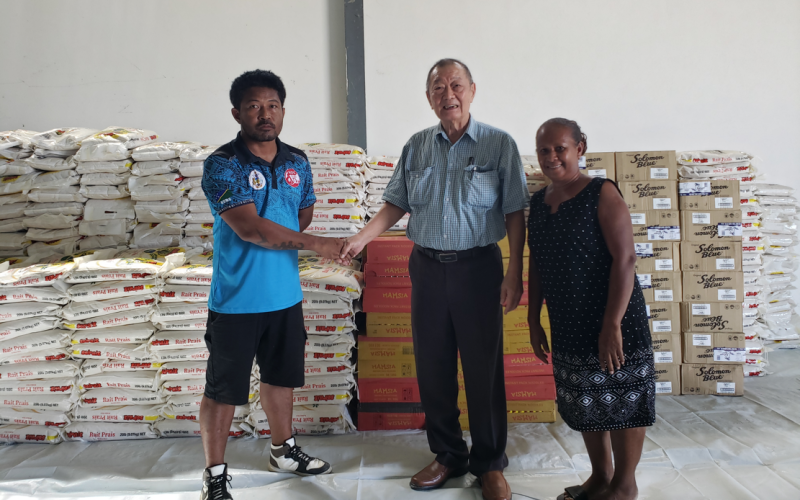 SOLOMON FOREST ASSOCIATION HANDS PROVIDES RELIEF SUPPLIES