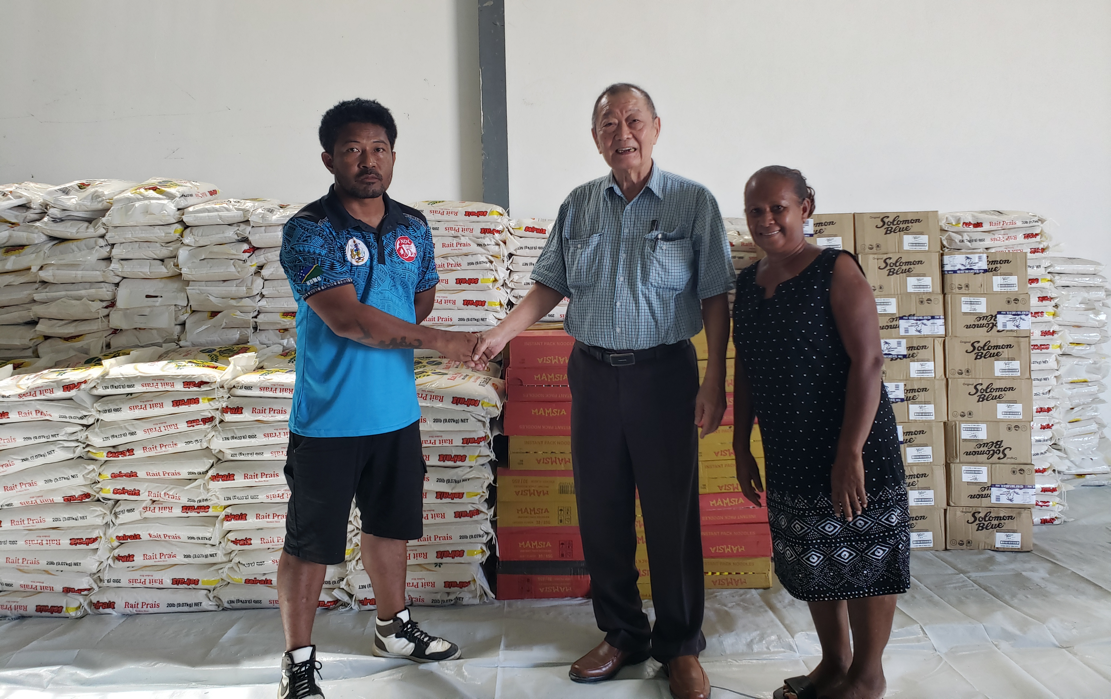SOLOMON FOREST ASSOCIATION HANDS PROVIDES RELIEF SUPPLIES