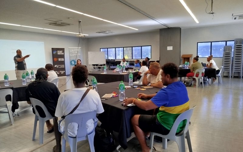 Basketball coaches undergo course in Honiara