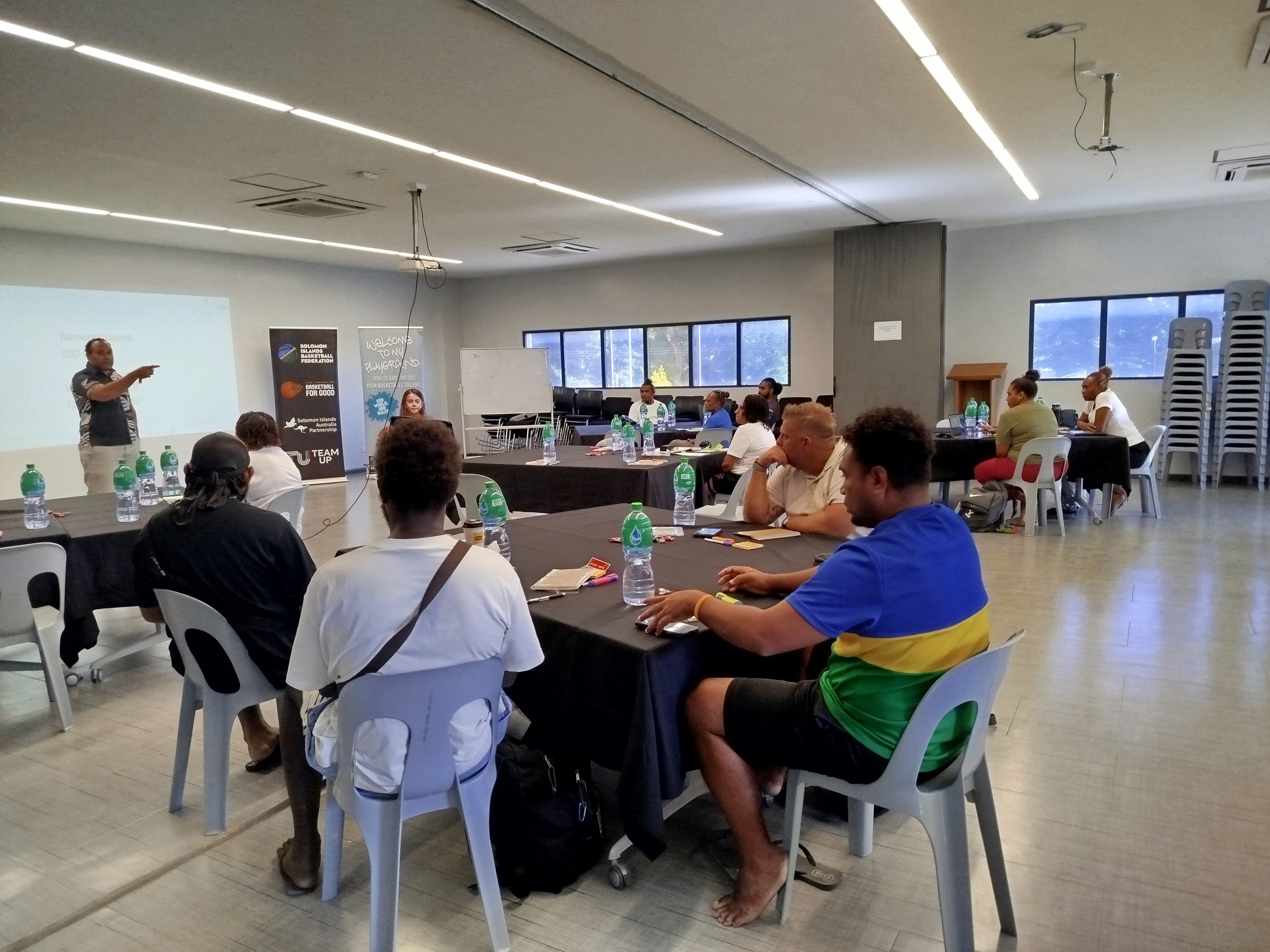 Basketball coaches undergo course in Honiara