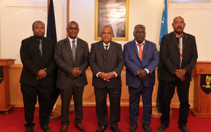 Hon. Gina Sworn-In As MRD Minister