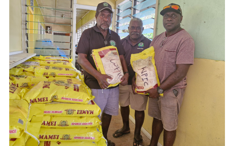 WPIC Donates 200 Bags of Rice for Disaster Relief