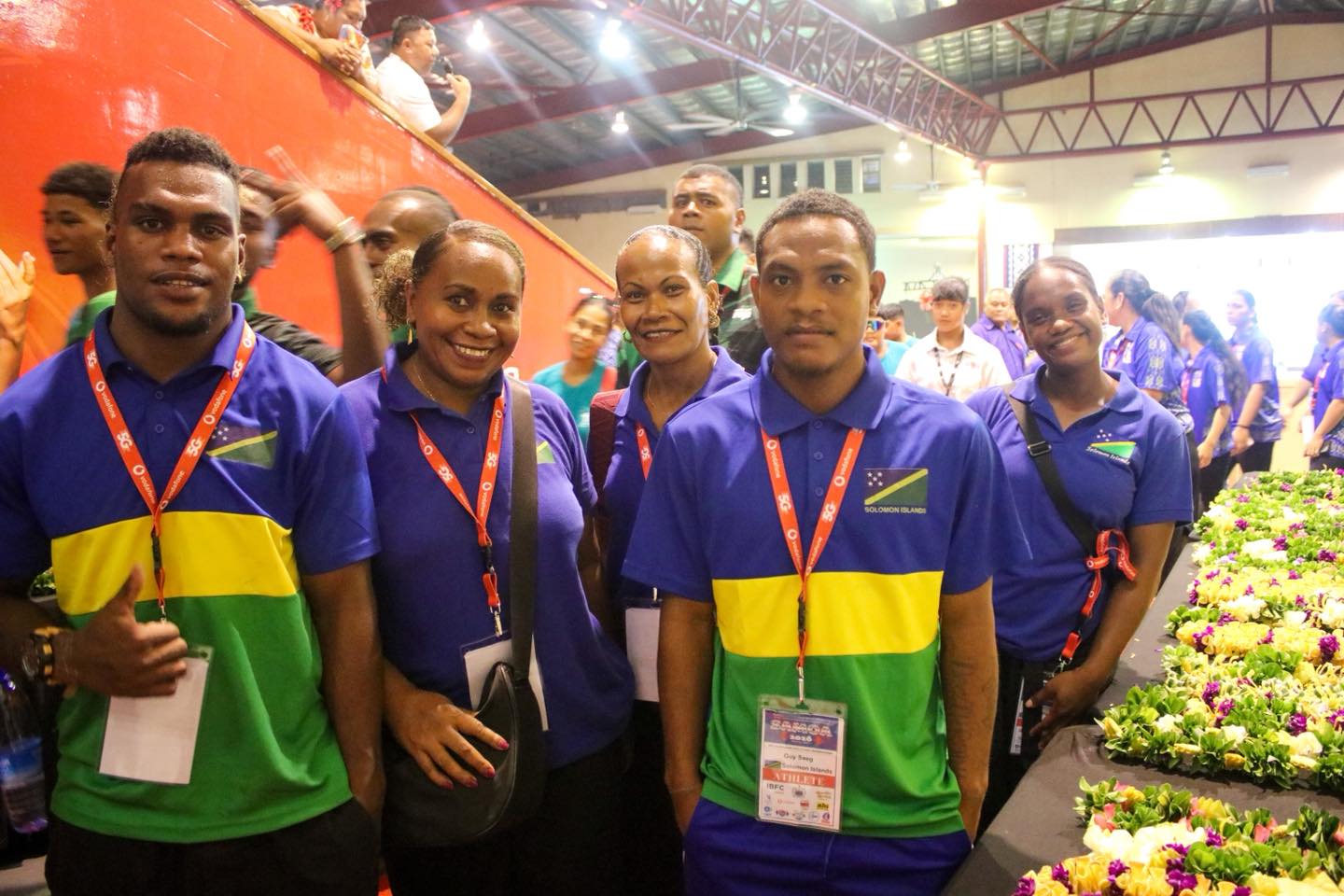 Team Solomon Joins Weightlifting Champ Opening Ceremony In Samoa