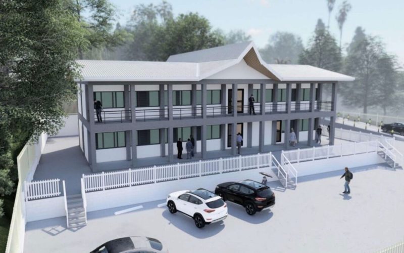 PM Officiates Ground Breaking Ceremony for MALD New Auki Office in Malaita Province