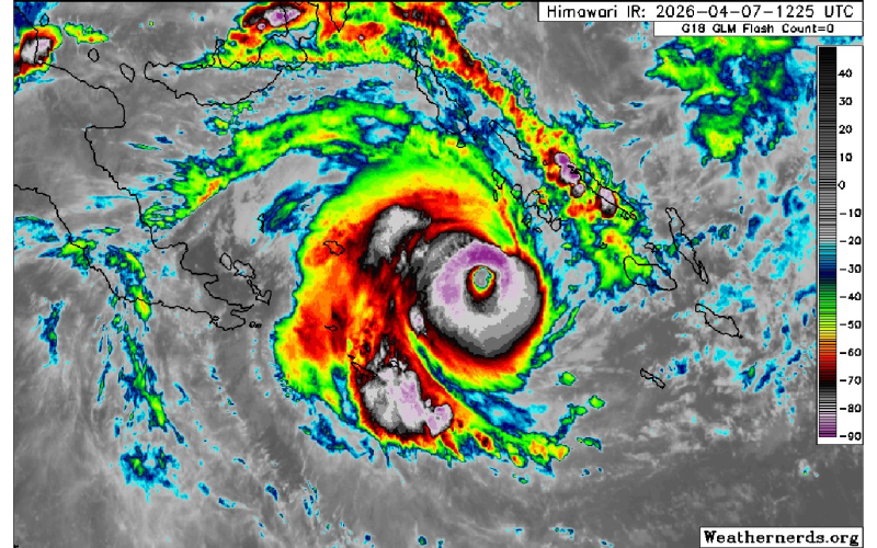 Maila Now Category 5 Cyclone